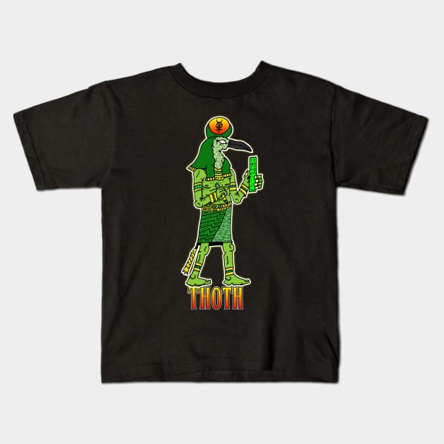 Thoth Kids T-Shirt by Lordb8